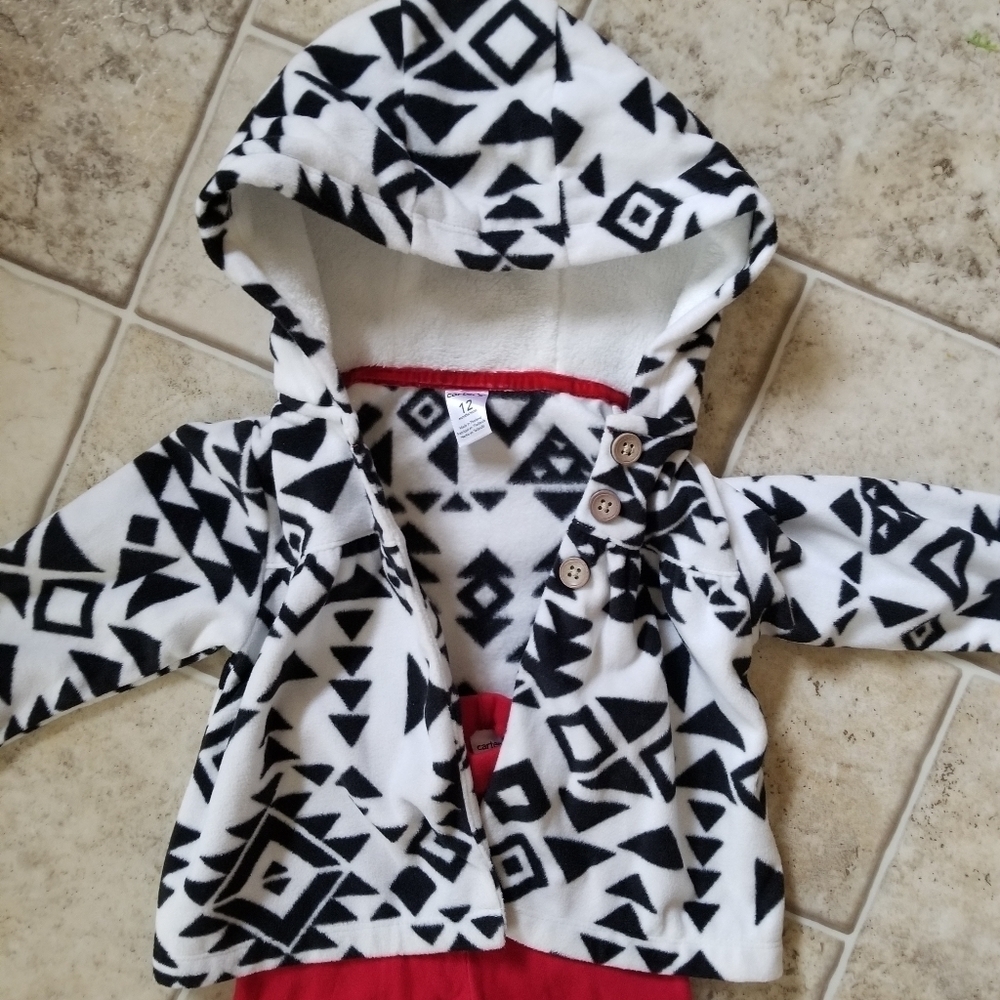 🌸 NWOT Aztec Fleece Outfit - Picture 3 of 6